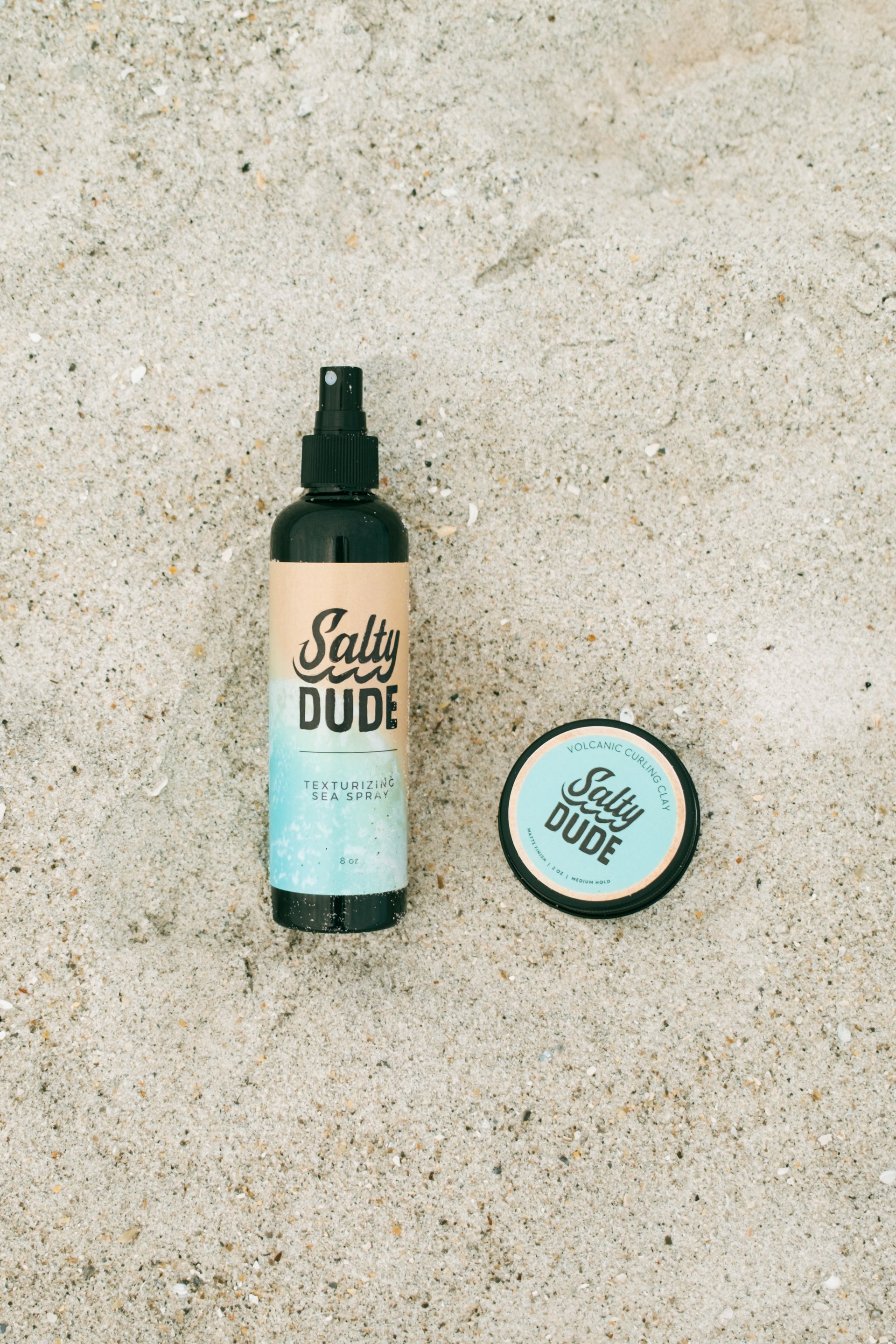 Sea Spray Volcanic Curling Clay Bundle – Salty Dude LLC